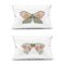 Stupell Industries Folk Florals Butterflies 2pc Decorative Printed Throw Pillow Set Design by Kim Allen, 14 x 7 x 20